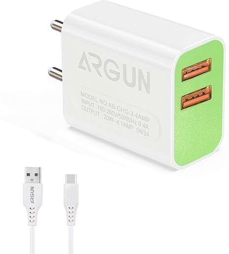 ARGUN Fast Charger 3.4 AMP 20W